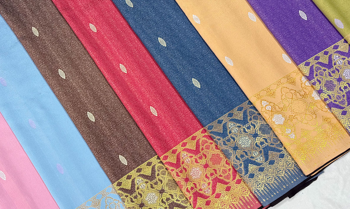 Zuidoost-Azië Nationale Traditionele Sarong-stof