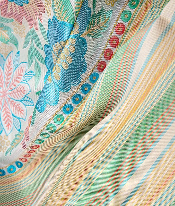 Zonnebloemprint polykatoen sarongstof